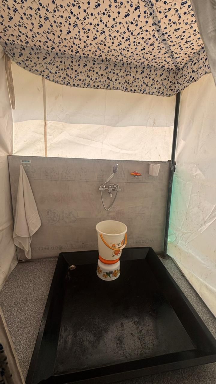 Camp bathroom